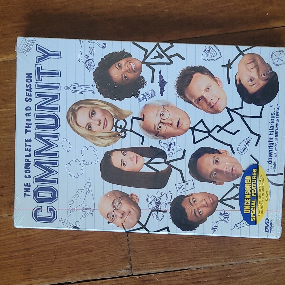 Community the complete third season DVD brand new